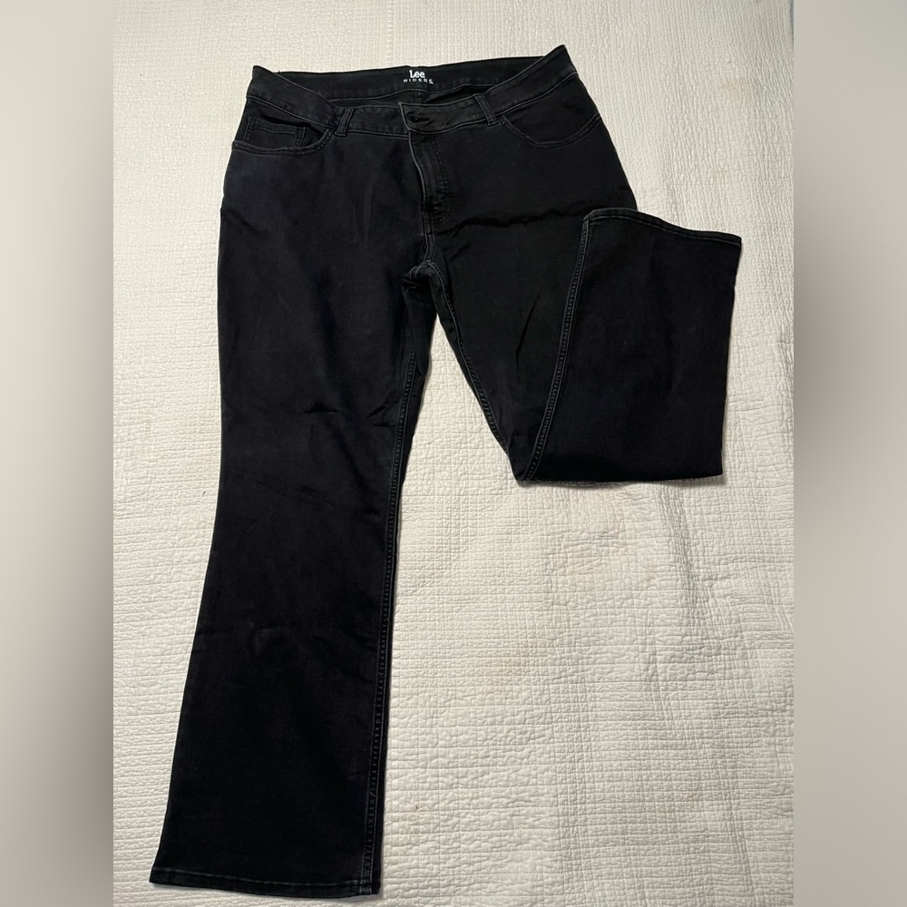 Riders by Lee black denim jeans